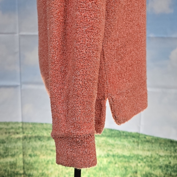 PRESSBOX | CLEMSON TIGERS TEXTURED KNIT TERRY CREW NECK PULLOVER SWEATER - Picture 11 of 16